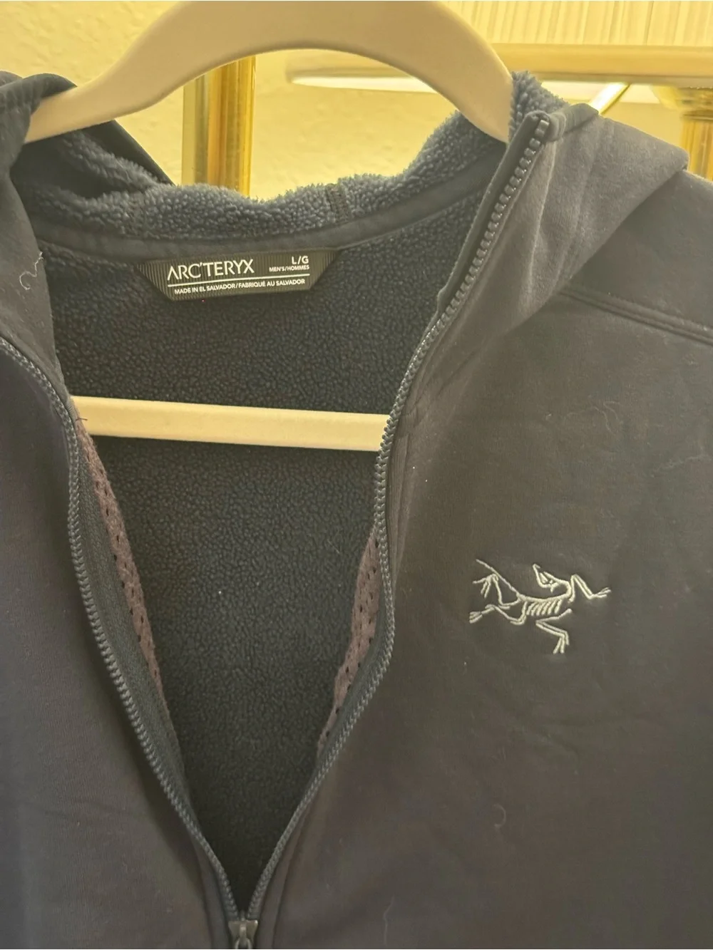 Arc'teryx Men's Navy Full-Zip Jacket